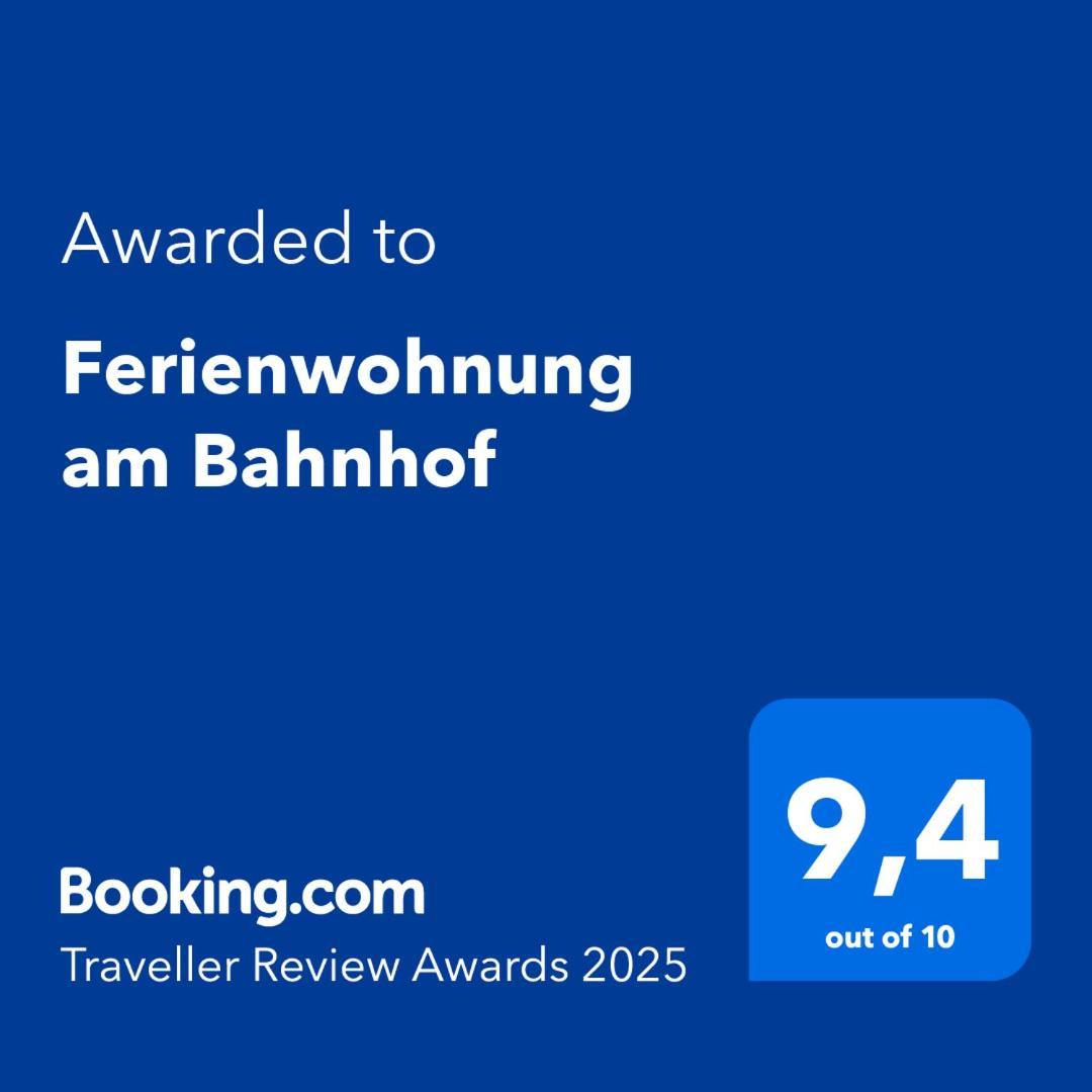 Ferienwohnung Am Bahnhof Bernburg Exteriér fotografie