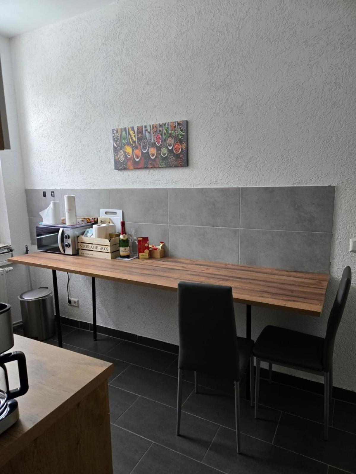 Ferienwohnung Am Bahnhof Bernburg Exteriér fotografie